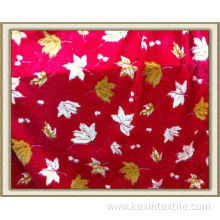 Polyester printed 3D coral fleece fabric wholesale